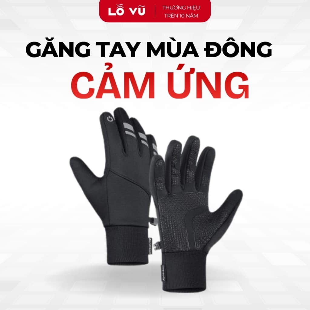Găng tay mùa đông cảm ứng - L
