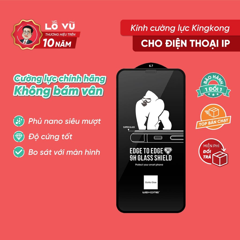 Kính cường lực Kingkong