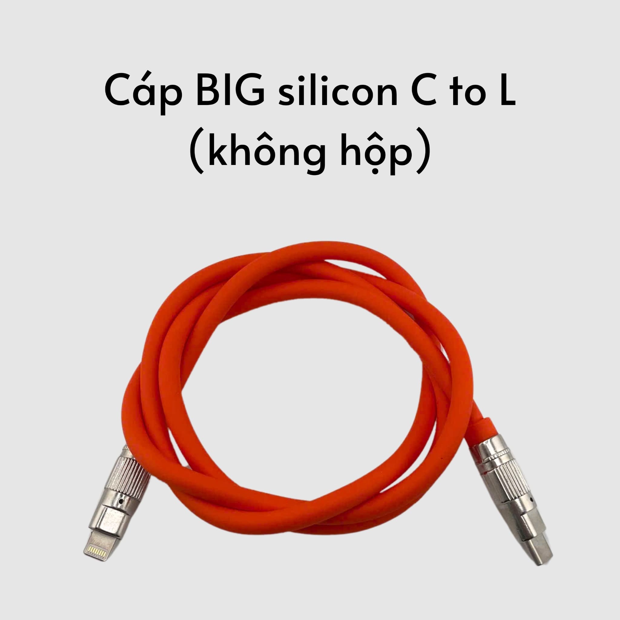 Cáp BIG silicon C to L (không hộp)