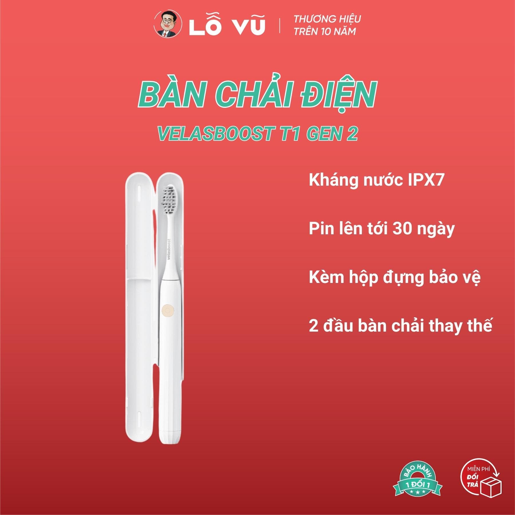 Đầu bàn chải điện Velasboost GEN 2