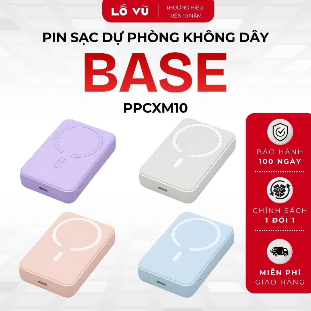 Pin dự phòng không dây Baseus 10.000mAh