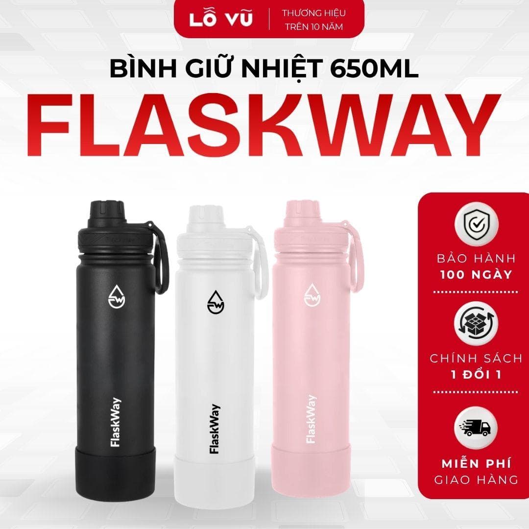 Bình giữ nhiệt FLASKWAY dung tích 650ml