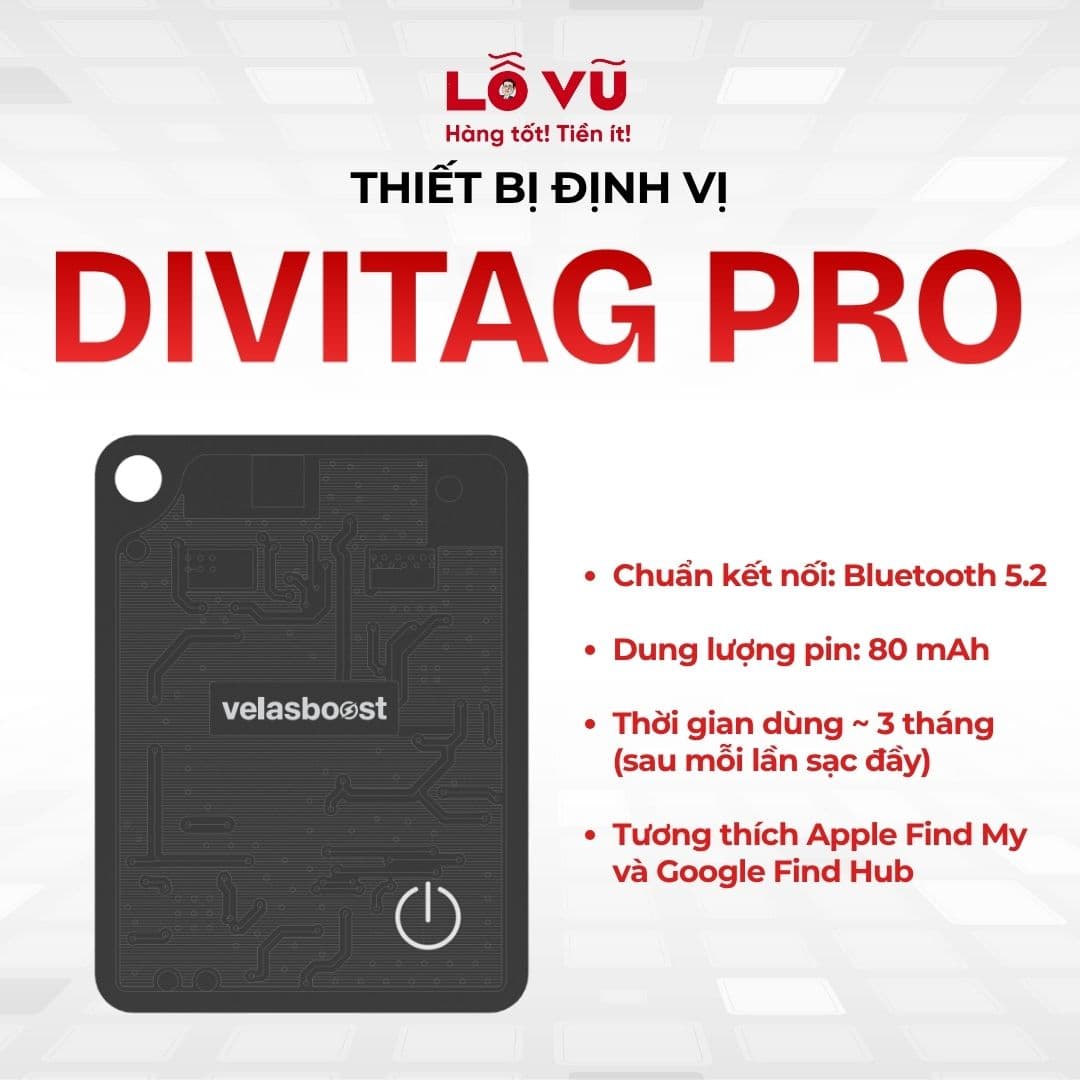 Thiết bị định vị Divitag Pro Velasboost