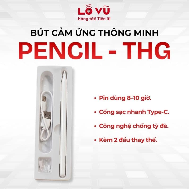 Bút cảm ứng thông minh Pencil - THG