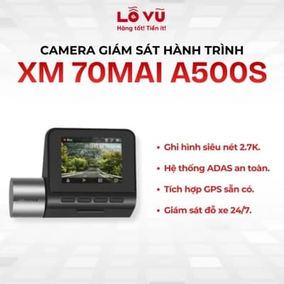 Camera giám sát hành trình XM 70mai A500S