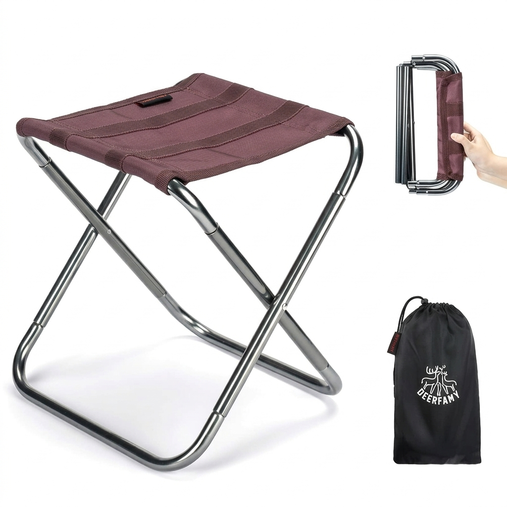 Ghế xếp dã ngoại gập gọn hãng DEERFAMY