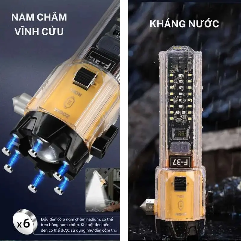 Đèn pin đa năng F37