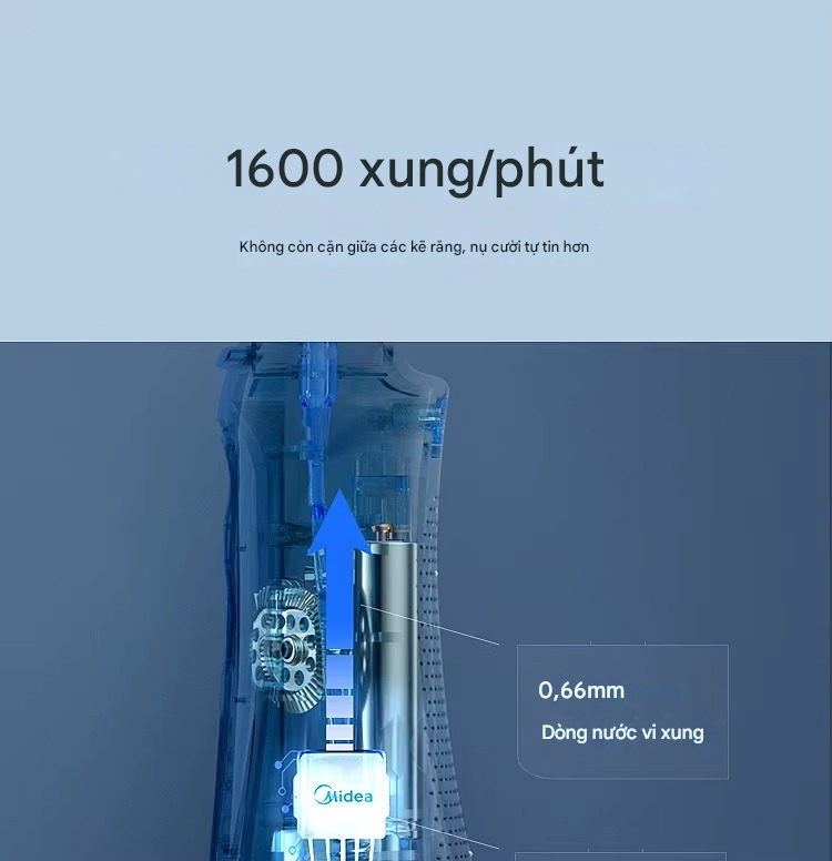 Tăm nước hãng Midea