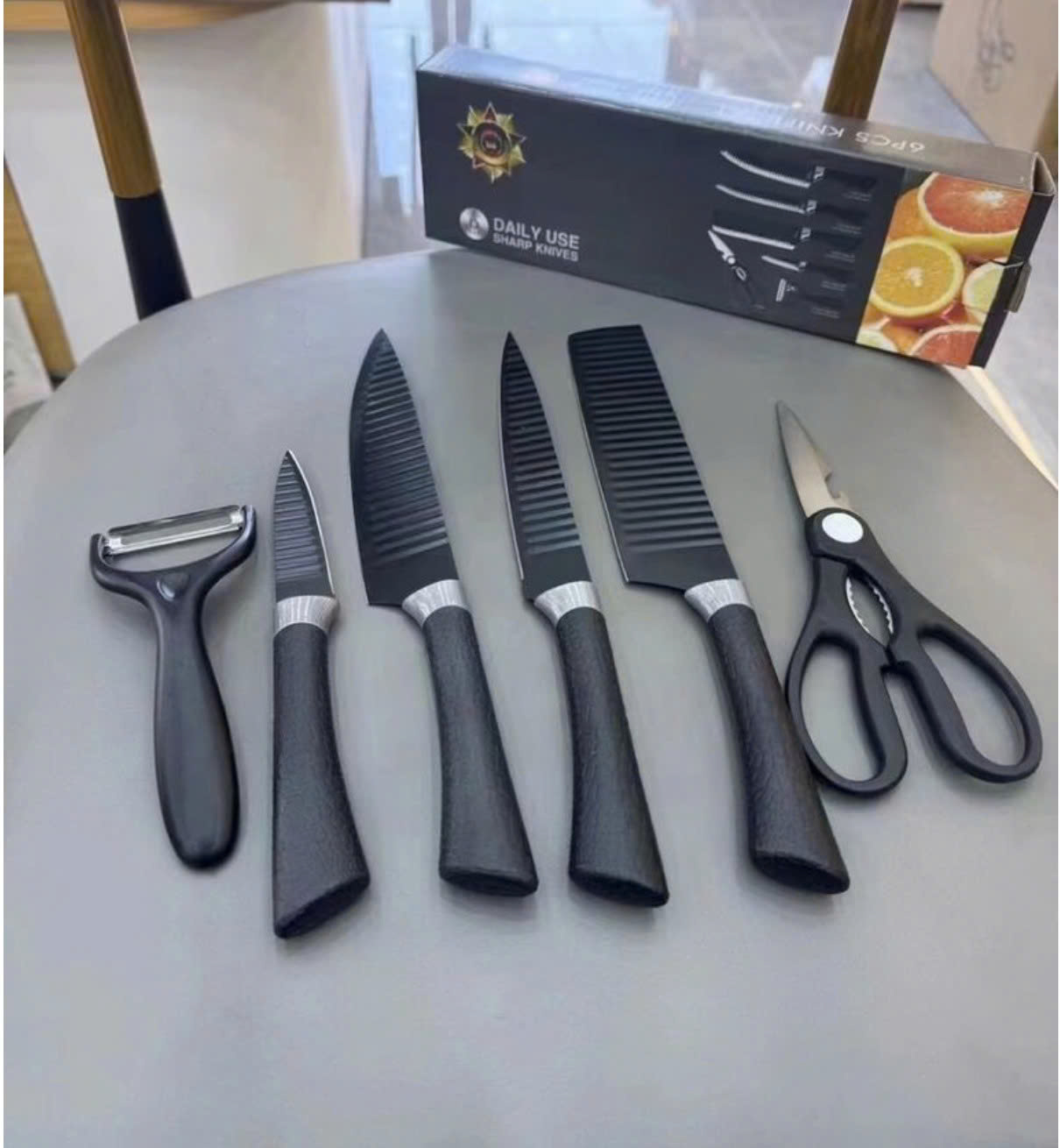 Bộ dao làm bếp 6 món SHARP KNIFE