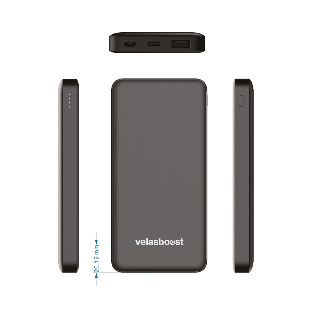 Pin dự phòng Velasboost Flat 1 10.000mAh